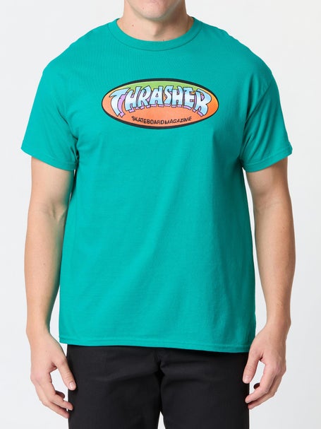 Thrasher Ninety-Five By Spanky T-Shirt\Jade Dome