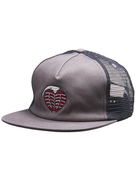 Thunder OG Grenade Mesh Hat\Grey/Maroon