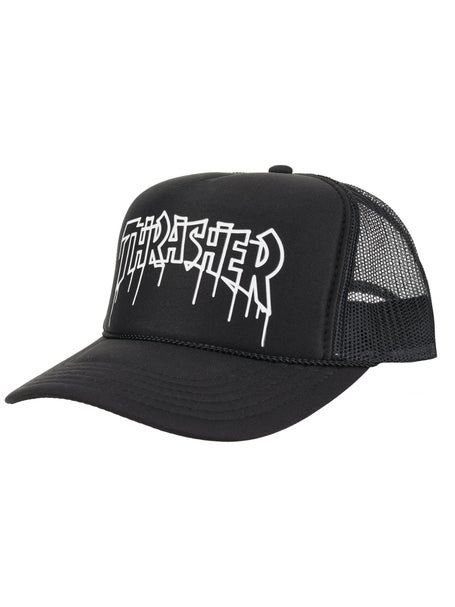 Thrasher One-Liner Mesh Hat\Black