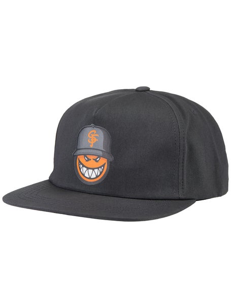 Thrasher x Spitfire SF Loc Snapback Hat\Charcoal