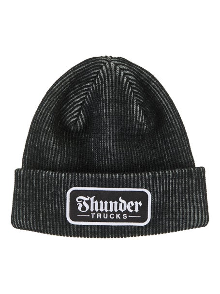 Thunder Script Patch Beanie\Grey/Black