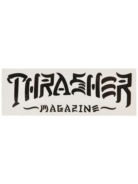 Thrasher Thrash & Destroy Sticker White
