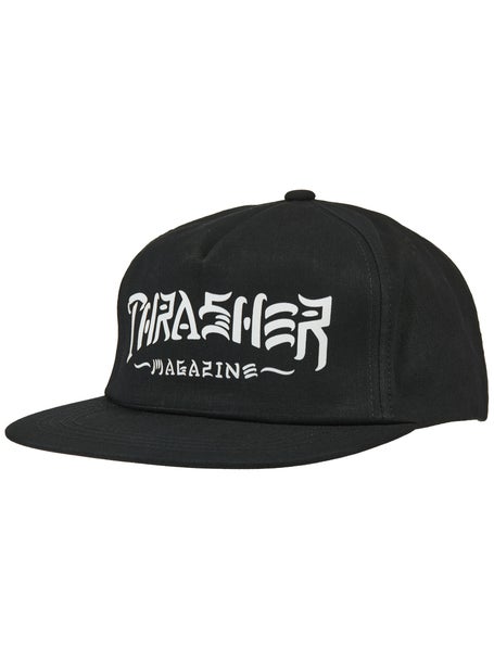 Thrasher Thrash & Destroy Snapback Hat\Black