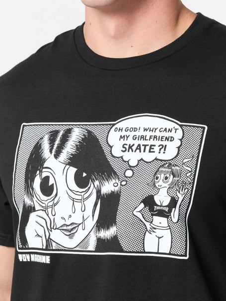 Thrasher x Toy Machine Girlfriend T-Shirt\Black