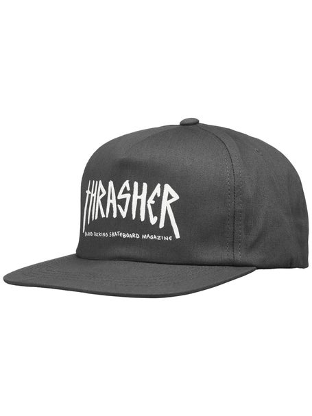 Thrasher x Toy Machine Scratch Hat\Charcoal