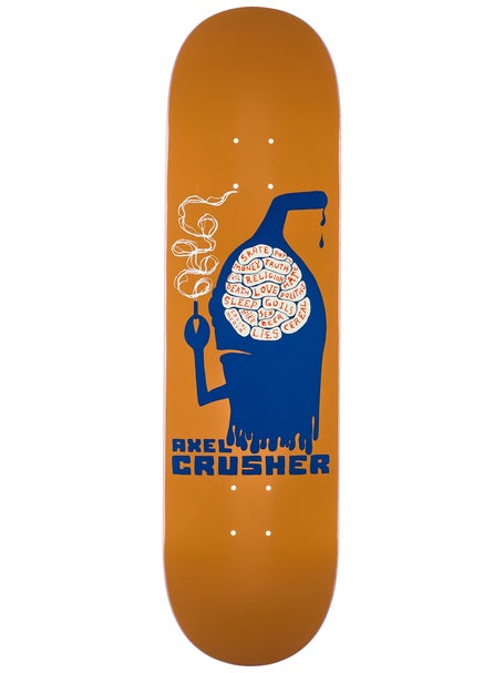 Toy Machine Axel Silowet Brown Deck 8.25 x 31.63