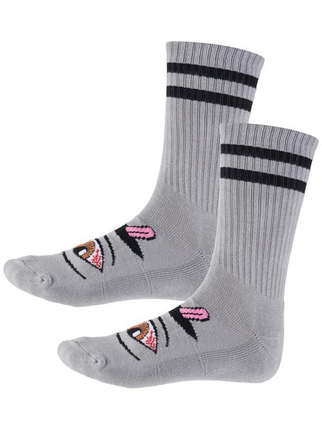 Toy Machine Bloodshot Crew Socks\Grey