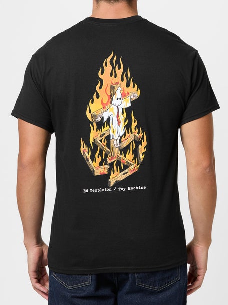 Toy Machine Templeton Charred Cross T-Shirt\Black