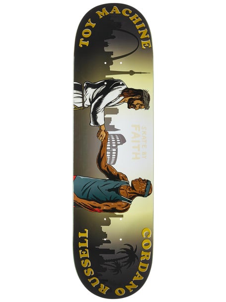 Toy Machine Cordano Skate By Faith Deck 8.5 x 32.38