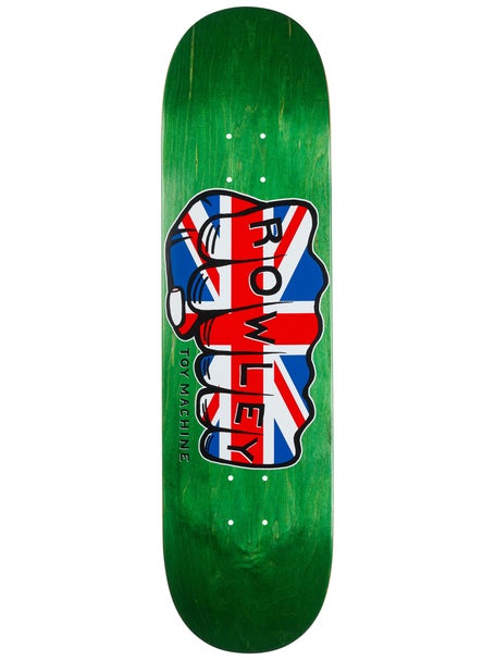 Toy Machine Rowley Union Jack Deck 8.25 x 32
