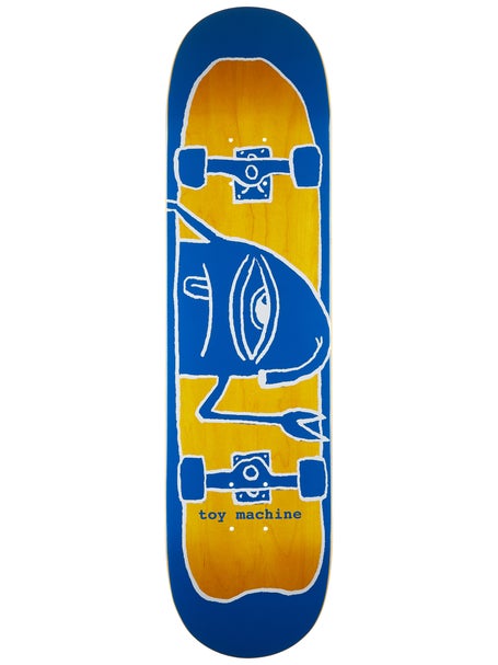 Toy Machine Hello Sect Blue Deck 8.0 x 31.88