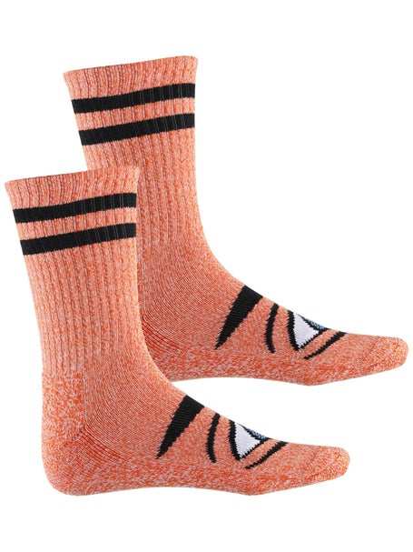 Toy Machine Heather Sect Eye Crew Socks\Heather Orange
