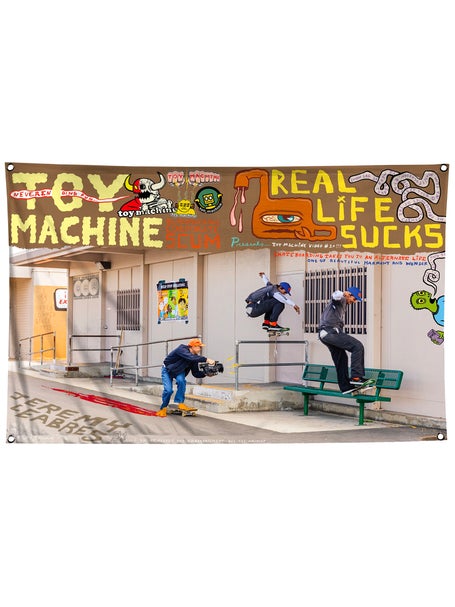 Toy Machine Jeremy Leabres Flag