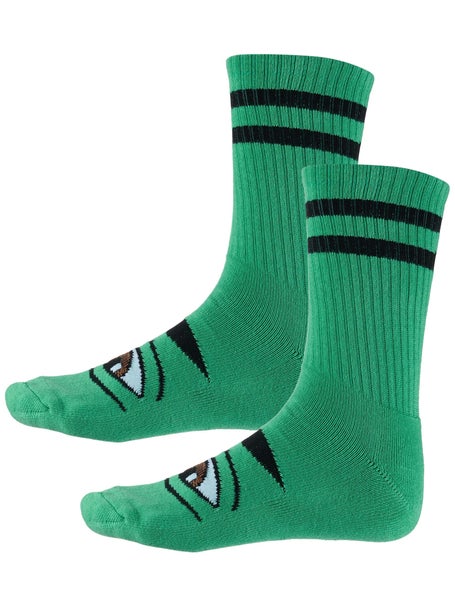 Toy Machine Sect Eye III Crew Socks\Green