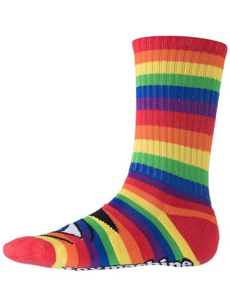 Toy Machine Sect Eye Rainbow Crew Socks