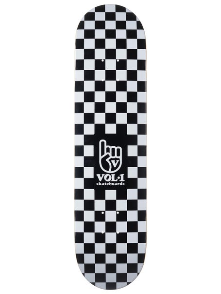 Vol. 1 Checker Black/White Deck 7.75 x 31.12