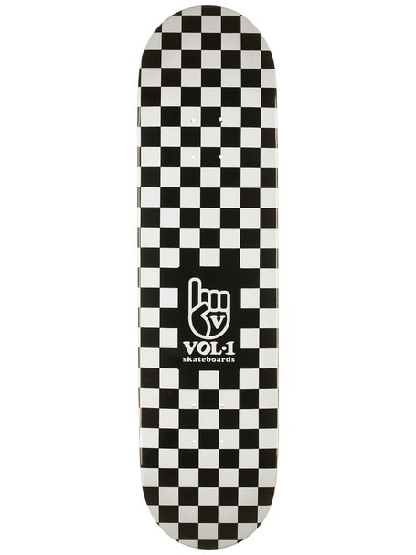 Vol. 1 Checker Black/White Deck 8.0 x 31.56