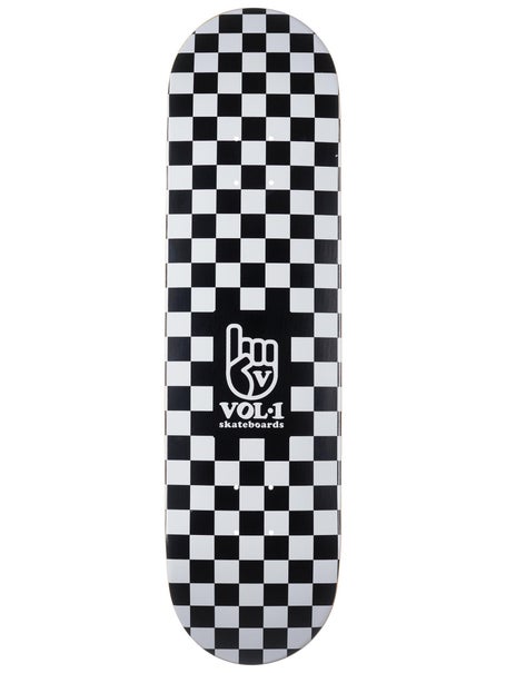 Vol. 1 Checker Black/White Deck 8.25 x 31.76