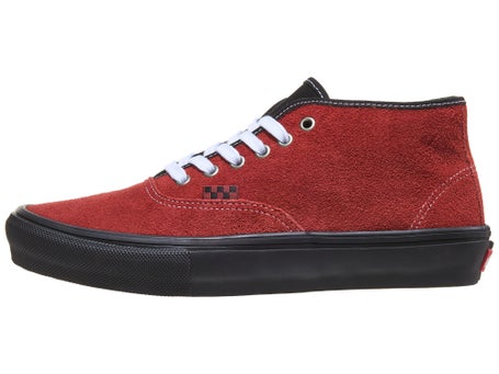 Vans Skate Authentic Mid Shoes\Poppy Ember Red