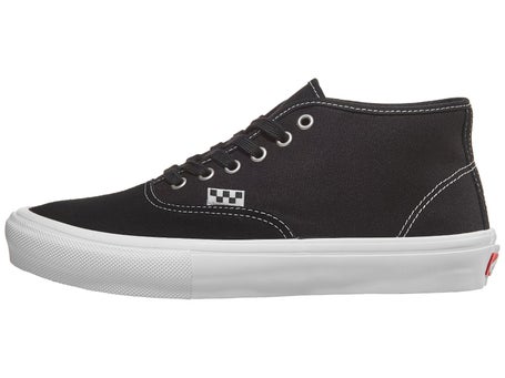 Vans Skate Authentic Mid Shoes\Black/White