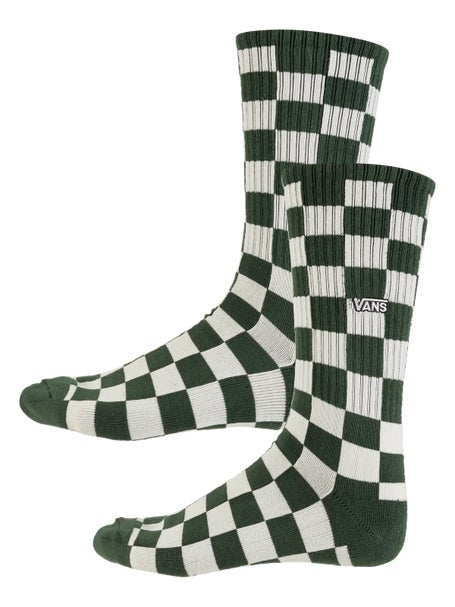 Vans Checkerboard Crew Socks\Oil Green
