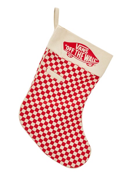 Vans Checkerboard Stocking Racing Red