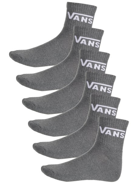 Vans Classic Half Crew Socks 3pk\Heather Grey