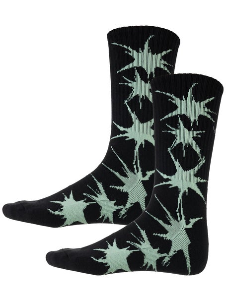 Vans Skate Splatter Crew Socks\Black