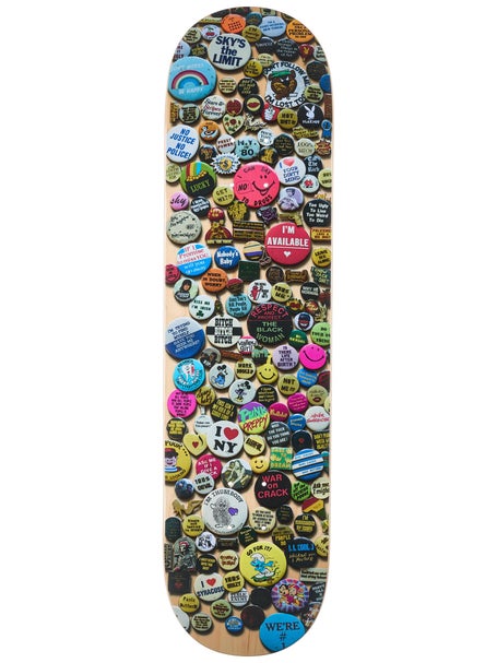 Violet Pins Deck 8.18 x 31.8