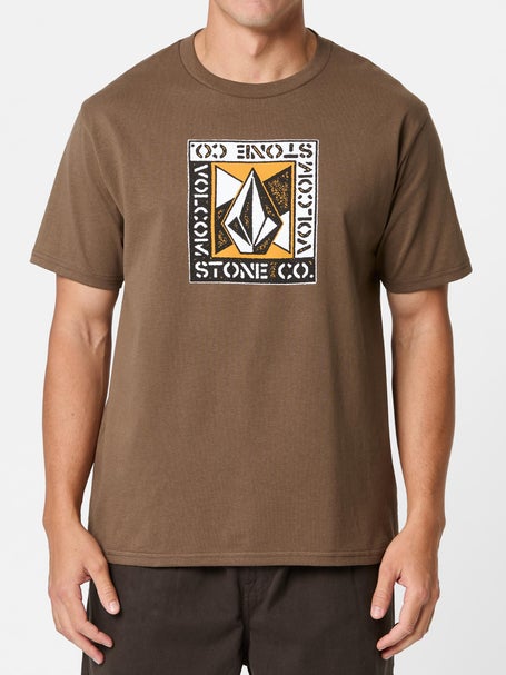 Volcom Angle Iron T-Shirt\Brown Stone