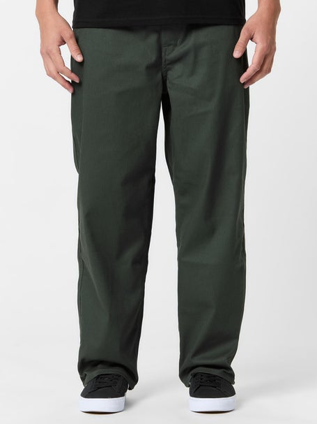 Volcom Billow Twill Pants\Dk Forest