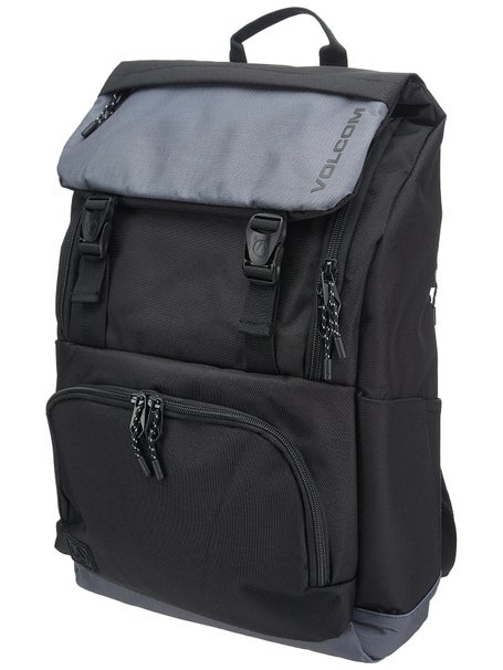 Volcom Charter Foldover Backpack\Black/Grey