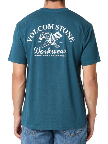 Volcom Crosscut Workwear T-Shirt\Dust Bowl Indigo