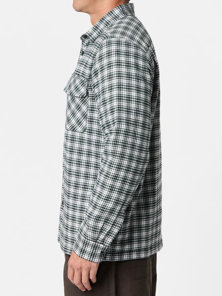 Volcom Wilderstone Flannel Shirt Dirty White