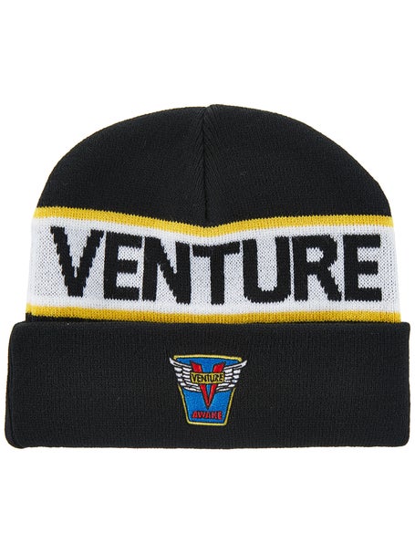 Venture Emblem Cuff Beanie\Black/White