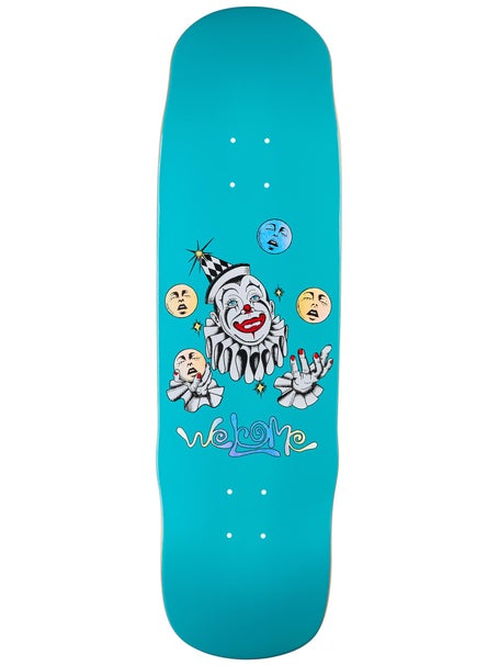 Welcome Juggler on Effigy Teal/Prism Deck 8.8 x 32.5