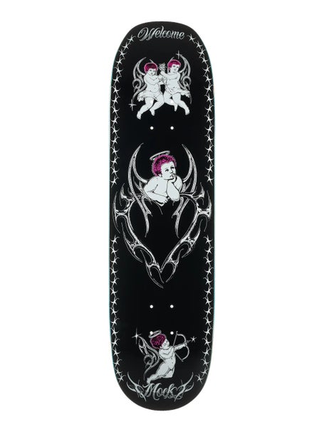Welcome Mock Cherubs on Moontrimmer 2.0 Deck 8.6x32.34
