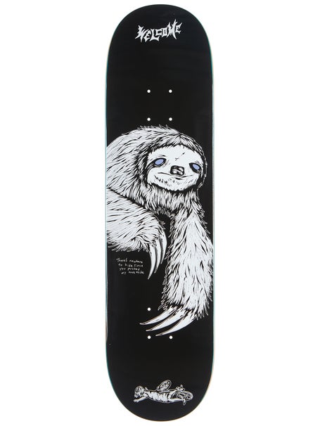 Welcome Sloth on Popsicle Deck 8.25 x 32