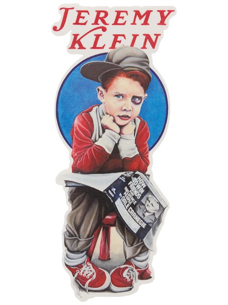 World Industries Jeremy Klein Black Eye Kid Sticker
