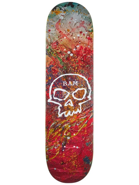 Zero Bam Single Skull Guest Deck 8.5 x 32.25