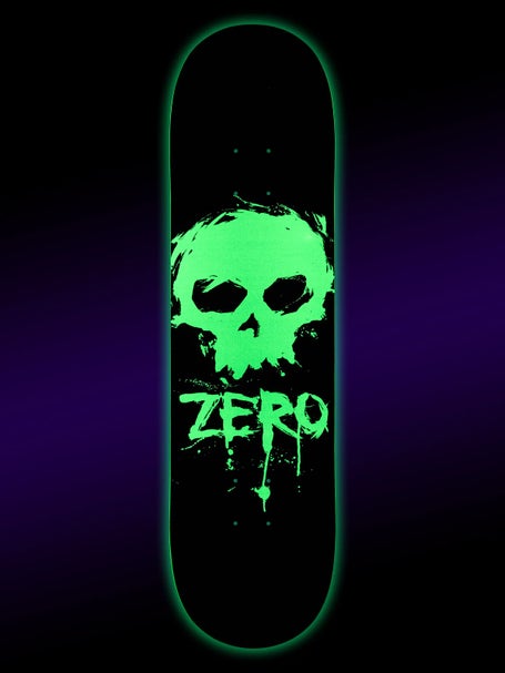 Zero Blood Skull GLOW Deck 8.25 x 31.9