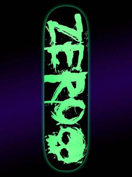 Zero Blood Text GLOW Deck 8.5 x 32.3