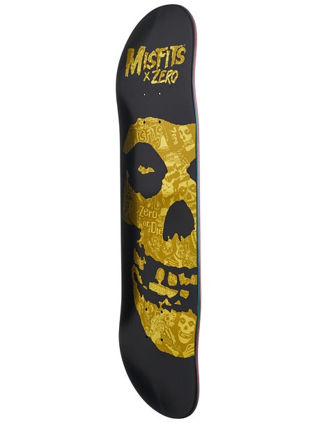 Zero x Misfits Collage Gold Deck 8.25 x 32