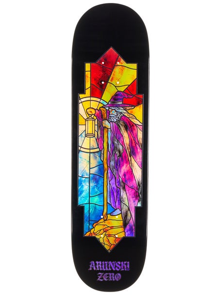 Zero Arunski Stained Glass Deck 8.5 x 32.3