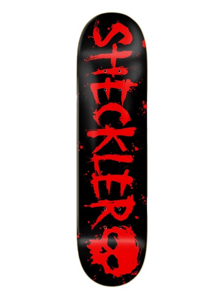 Zero Sheckler Blood Red Foil Deck 8.25 x 31.9