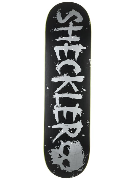 Zero Sheckler Blood Silver Deck 8.25 x 31.9