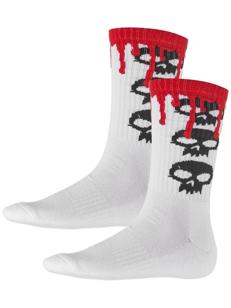 Zero Bloody 3-Skull Crew Socks