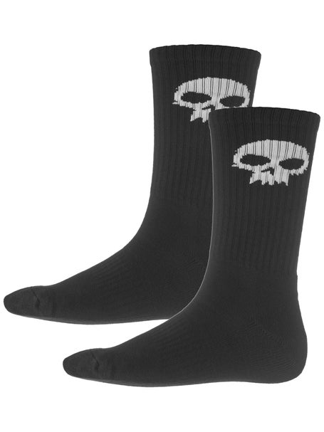 Zero Single Skull Crew Socks