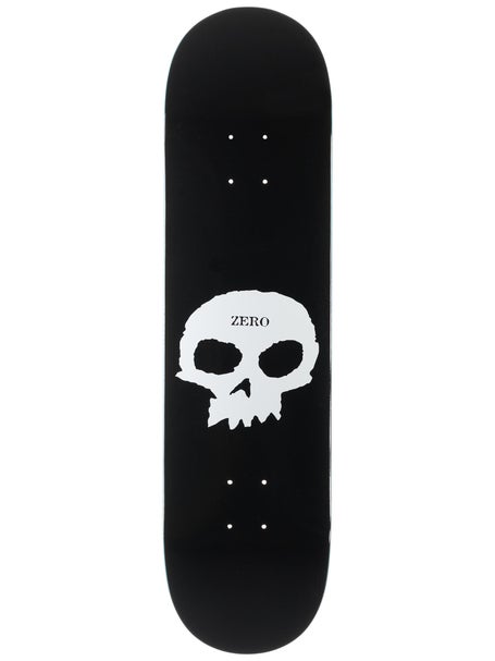 Zero Single Skull Deck 8.125 x 31.5