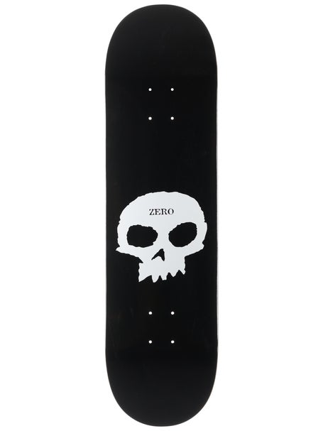 Zero Single Skull Deck 8.375 x 32